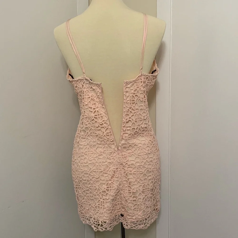 Forever 21 Plunging Neck Mini Dress